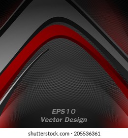 modern abstract vector background with wavy lines. Eps10