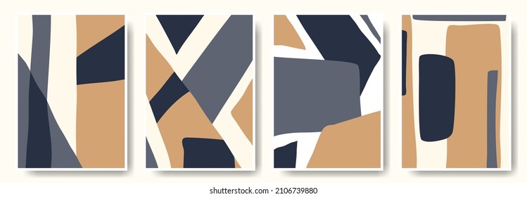 Modern abstract vector backgrounds.minimal trendy style. various shapes set up design templates good for background  card greeting wallpaper brochure flier invitation and other. vector illustration