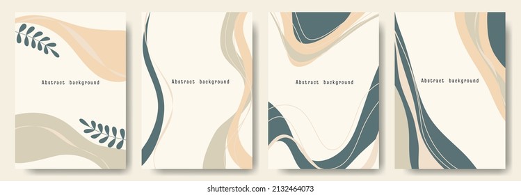 Modern abstract vector backgrounds.minimal trendy style. various shapes set up design templates good for background  card greeting wallpaper brochure flier invitation and other. vector illustration