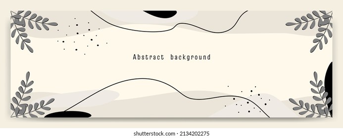 Moderno y abstracto fondo vectorial. minimalista estilo de moda. varias formas configuran plantillas de diseño adecuadas para la invitación de volante de papel pintado de fondo para tarjetas de fondo y otras. ilustración vectorial