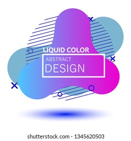 Modern abstract vector banner of covers, brochure, flyer template design with abstract background. Dynamic Fluid design for logo, flyers or presentstion. Abstract vector background