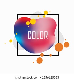 Modern abstract vector banner design. Flat geometric shape design style. Template ready for use in web