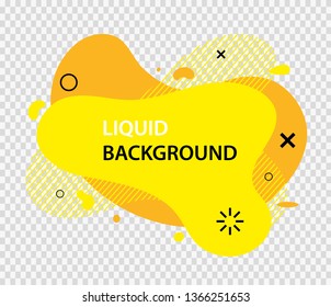 Modern abstract vector banner set. Flat geometric liquid form with various colors. Modern vector template, Template for the design of a logo, flyer or presentation. EPS 10