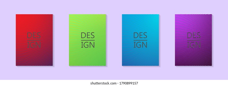 Modern abstract vector banner set.Minimal cover design. Colorful halftone gradients. Future geometric patterns. EPS 10 vector. Modern vector template for banner, logo, social post. Futuristic trendy d