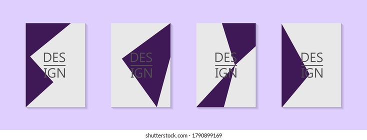 Modern abstract vector banner set.Minimal cover design. Colorful halftone gradients. Future geometric patterns. EPS 10 vector. Modern vector template for banner, logo, social post. Futuristic trendy d