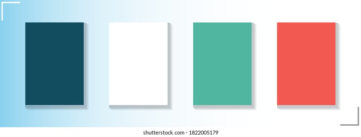 Modern abstract vector banner set.Minimal cover design. Colorful halftone gradients. Future geometric patterns. EPS 10 vector. Modern vector template for banner, logo, social post. Futuristic 