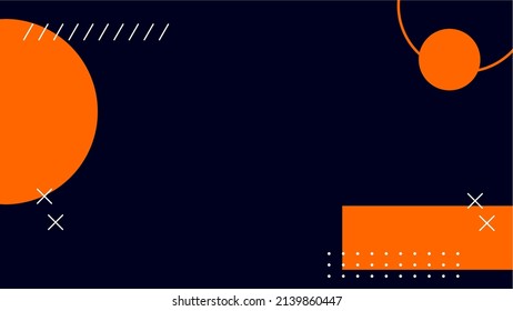 Banner vectorial abstracto moderno. Plantilla vectorial moderna.