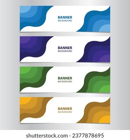 Vector abstracto moderno para diseño de plantillas de banner