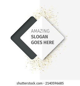 Modern abstract vector banners. Flat geometric shapes of different colors with black outline in memphis design style. Template ready for use in web or print design.
