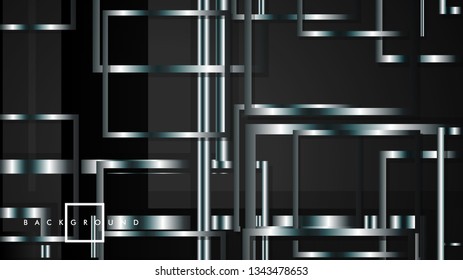 Modern Abstract Vector Box Background. with white gradient strips. eps 10 template