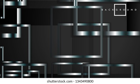 Modern Abstract Vector Box Background. with white gradient strips. eps 10 template