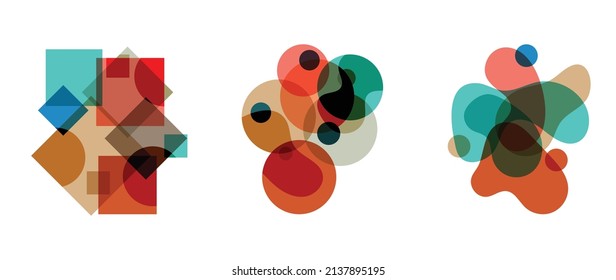 Modern abstract vector design element for business cards, cover, ads banner decorations. minimal wallpaper design for prints.