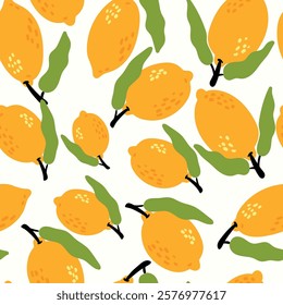 Modern abstract vector design with seamless Fruits pattern and unique textures, ideal for fabric, stationery, and home decor.