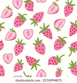 Modern abstract vector design with seamless Fruits pattern and unique textures, ideal for fabric, stationery, and home decor.