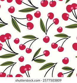 Modern abstract vector design with seamless Fruits pattern and unique textures, ideal for fabric, stationery, and home decor.