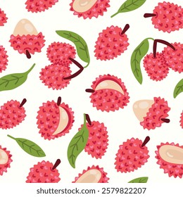 Modern abstract vector design with seamless Fruits pattern and unique textures, ideal for fabric, stationery, and home decor.