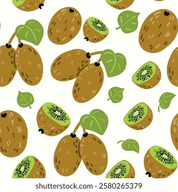 Modern abstract vector design with seamless Fruits pattern and unique textures, ideal for fabric, stationery, and home decor.