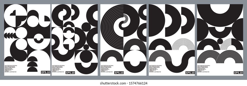 Fondo de combinación geométrica de vector abstracto moderno