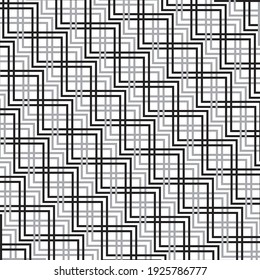 Modern Abstract Vector Geometric Pattern Template. Stock Illustration.
