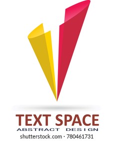modern abstract vector icon logo business company