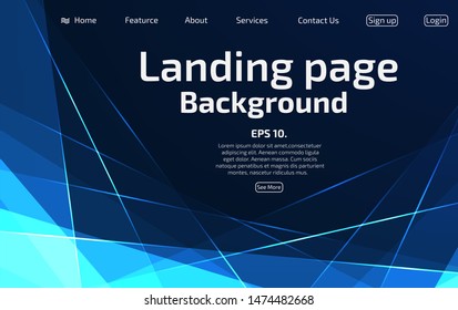 Modern abstract vector illustration background Website template concept