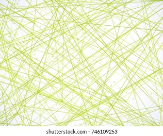 Modern abstract vector illustration. Futuristic colorful background with linear connections of virtual neural network. Intricated digital system. Complex trace routing in deep web. Element of design.