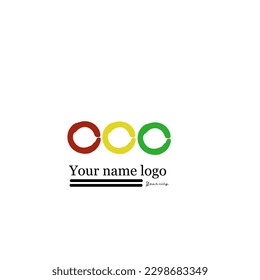 Logo vectorial abstracto moderno o elemento de diseño. Lo mejor para la identidad y los estereotipos. Forma simple.