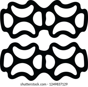 Modern abstract vector pattern decorative shape design for many creative ideas
