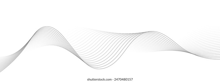 Modern abstract vector wavy backgorund