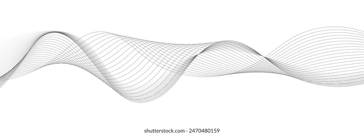 Modern abstract vector wavy backgorund