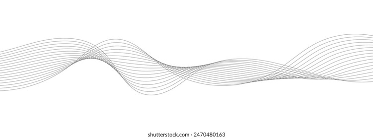 Modern abstract vector wavy backgorund