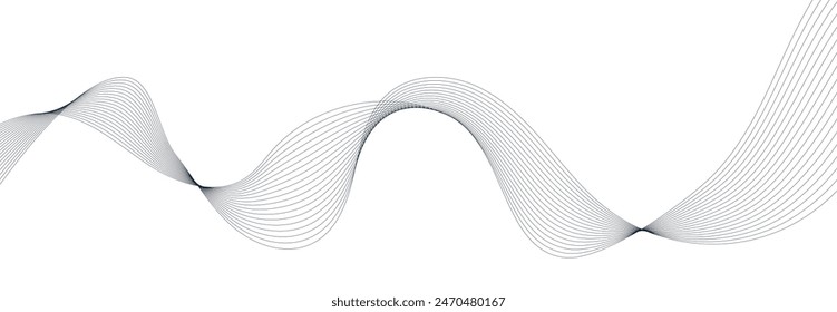 Modern abstract vector wavy backgorund