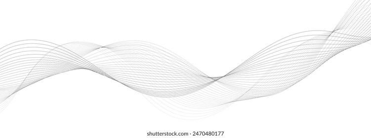 Modern abstract vector wavy backgorund