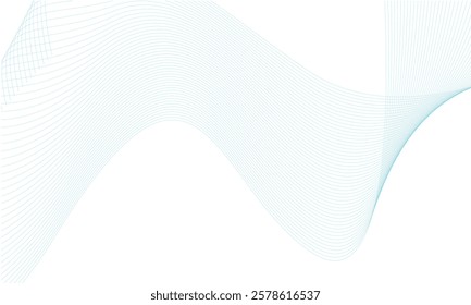 Modern abstract vector wavy backgorund