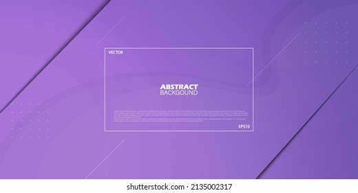 Modern abstract violet lavender purple with lines gradient background. simple pattern for display product ad website template wallpaper poster. Eps10 vector