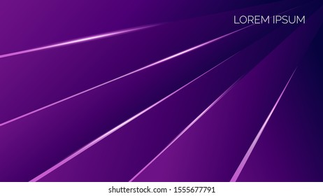 Modern abstract violet wallpaper, with dynamic shape and light effect. 