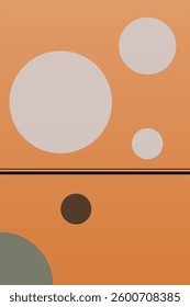 Modern abstract wall art decor background. Abstract wall art illustration background poster