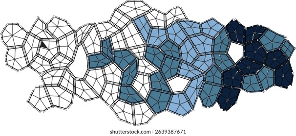 modern abstract wall decoration design illustration vector sketch