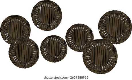 modern abstract wall decoration design illustration vector sketch