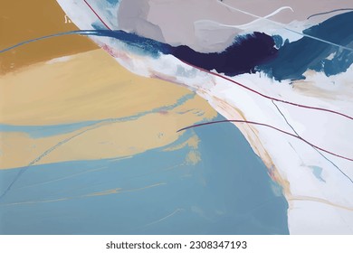 Modern abstract watercolor vector background