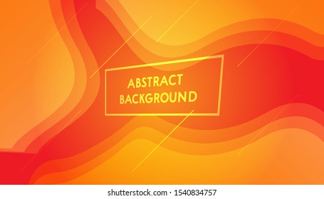 Modern Abstract Wave Background for Presentation Template, Social Media Web, Business and Website. Vector Illustration EPS 10.
