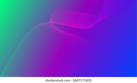 Modern Abstract Waves and Bold Strokes