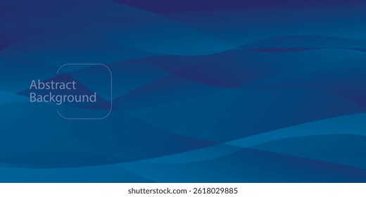 modern abstract wavy background design dark blue. vector illustration eps 10