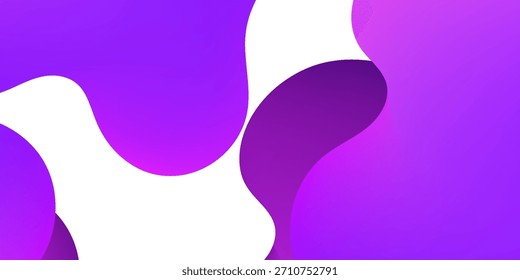 Fondo de degradado púrpura ondulado Abstractas moderno. Concepto de Tecnología futurista