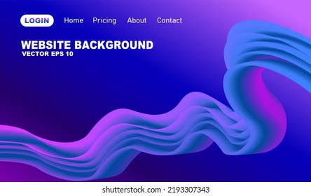 Modern abstract website background template, futuristic style website