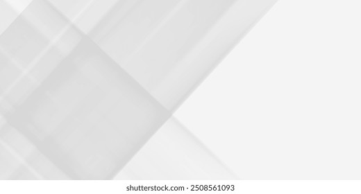 Modern abstract white backdrop with elegant shape design. Abstract white geometric shape background. Modern square shape graphic elements.