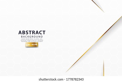 modern abstract white background banner with god line.