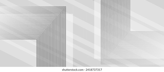 modern abstract white background design with layers of textured white transparent material in the shape of triangular diamonds and squares in a random geometric pattern, vector	