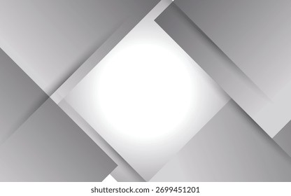 Diseño de fondo blanco abstracto moderno