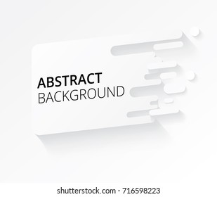 modern abstract white background. design elements. Vector illustration